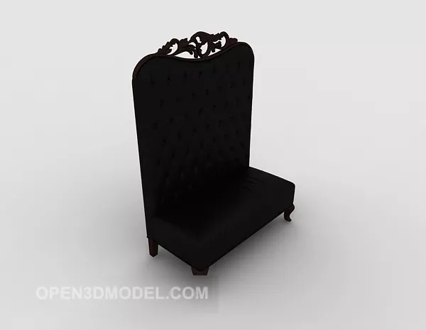 Dark Personality Single Sofa 3d model Dark Personality Single Sofa 3d model