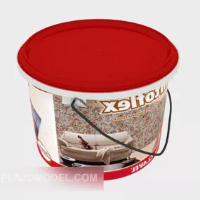 Decoration Paint Furniture 3d model