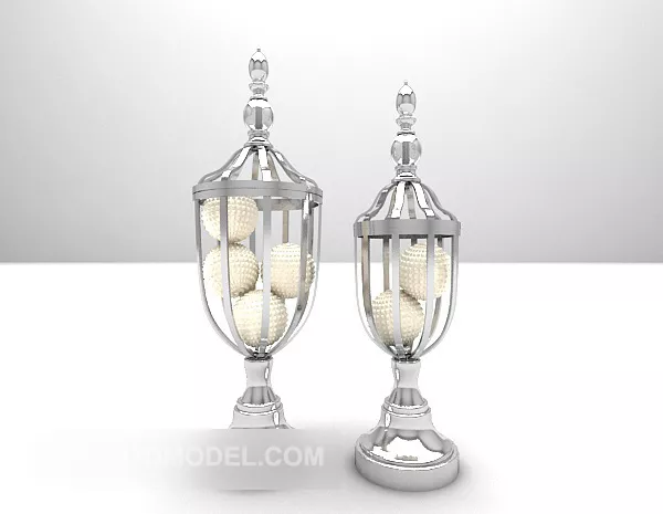 Decorations Lamp Furniture 3d model Decorations Lamp Furniture 3d model