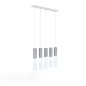 Tube Bar Shaped Chandelier 3d model