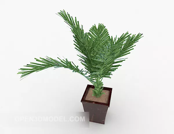 Decorative Iron Tree Bonsai 3d model Decorative Iron Tree Bonsai 3d model