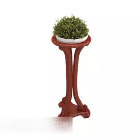 Decorative Potted Rack 3d model