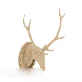 Deer Head Home Furnishings 3d model