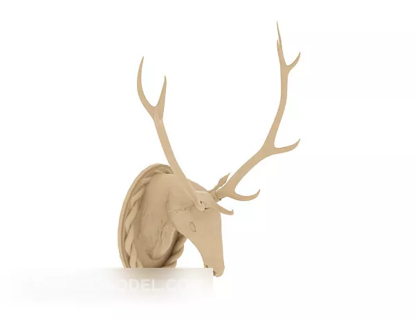 Barasingha Swamp Deer 3d model
