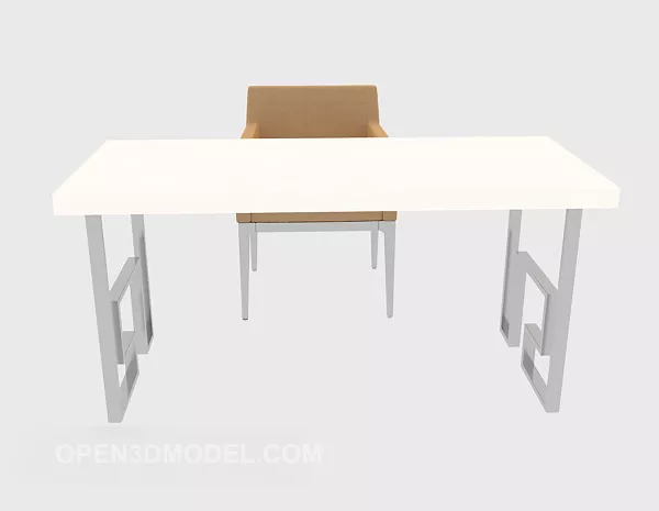 Desk Writing Desk 3d model Desk Writing Desk 3d model