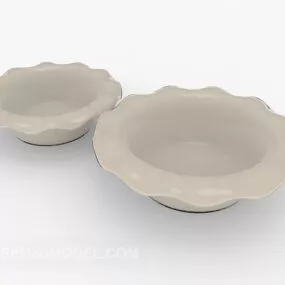 Terracotta Dishes 3d model