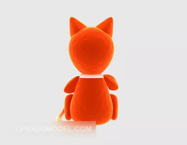 Cat Doll 3d model Cat Doll 3d model