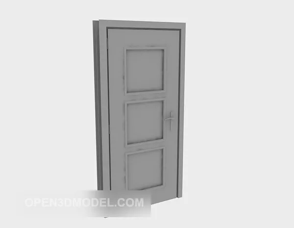 Door Hinges 3d model
