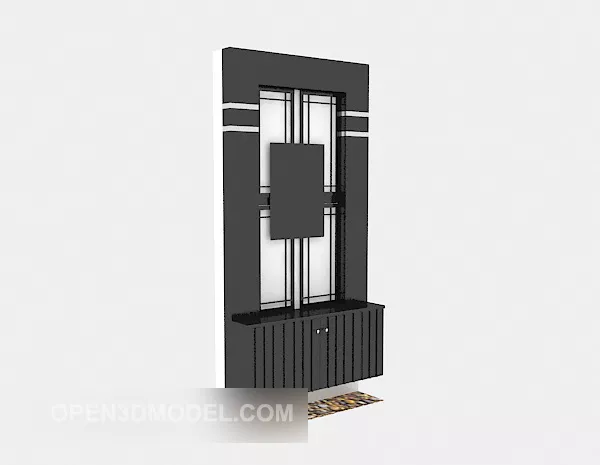 Low Poly Stone Arch 3d model