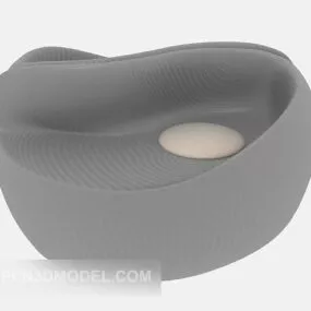 Double Creative Sofa 3d model