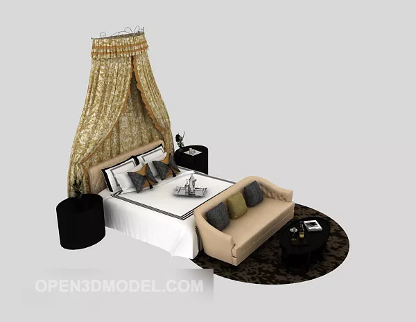Blind Curtain 3d model