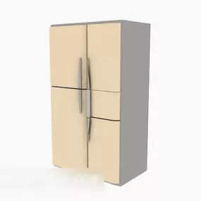 Double-open Refrigerator 3d model