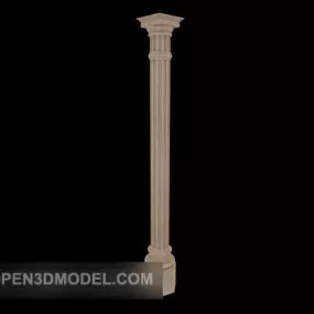 Download Using The Roman Column 3d model