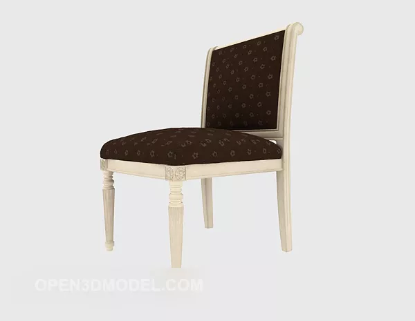 Dresser Chair Simple Style 3d model Dresser Chair Simple Style 3d model
