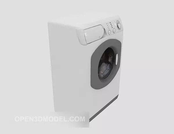 Washing Machine Front Loading 3d model