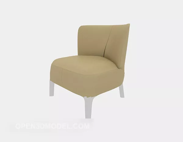 Brown Upholstery Home Chair 3d model Brown Upholstery Home Chair 3d model