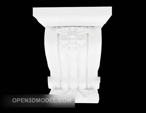 Man Head Vandamme 3d model