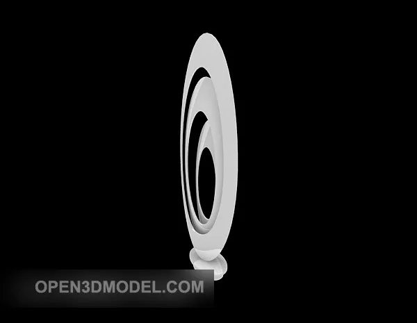 Art Abstract Figurine Decor 3d model Art Abstract Figurine Decor 3d model