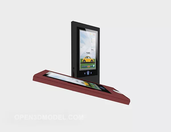 Electronics Mp3 Pda 3d model Electronics Mp3 Pda 3d model