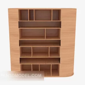Embedded Bookcase 3d model
