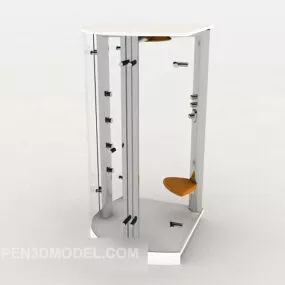 En Suite Bathroom Corner 3d model