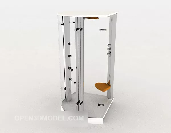 En Suite Bathroom Corner 3d model En Suite Bathroom Corner 3d model