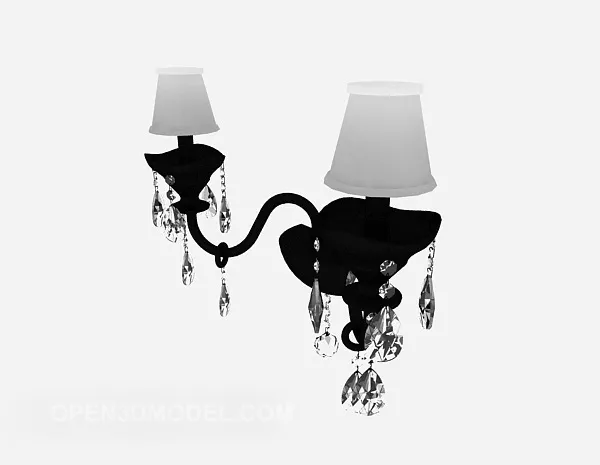 Rhombus Pendant Lamp 3d model