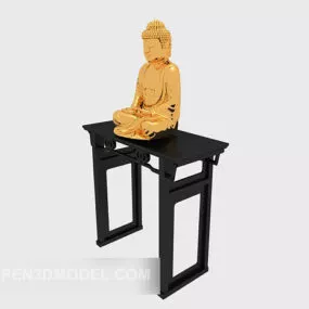 Entrance Edge A Few, Buddha Ornaments 3d model