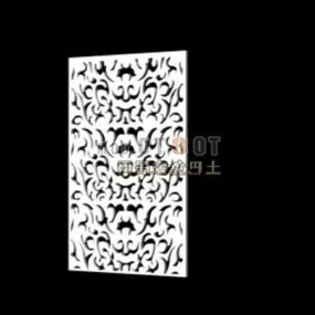 Home Craft Screen Hollow Carving 3d model