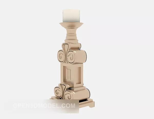 Candlestick Lamp Driada 3d model