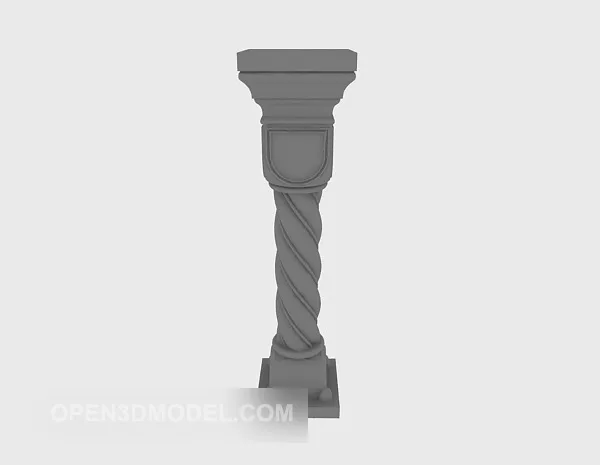 Roman Columns 3d model