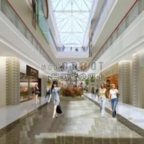European Hotel Hall 3d model