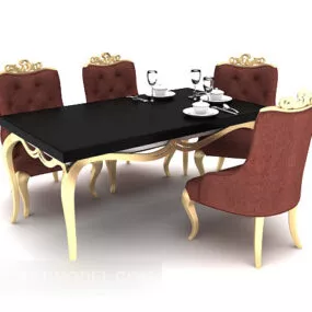 European Premium Table 3d model