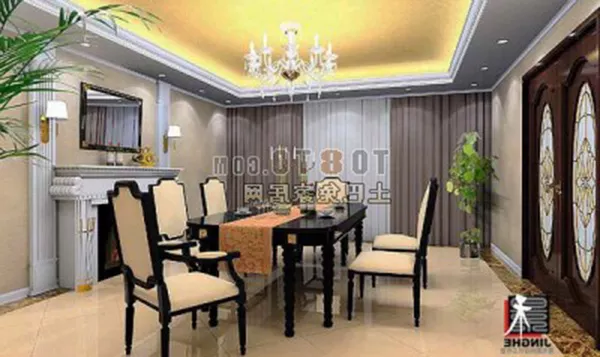 European Restaurant Big Chandelier 3d model European Restaurant Big Chandelier 3d model