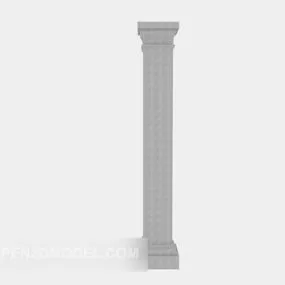 European Roman Column 3d model