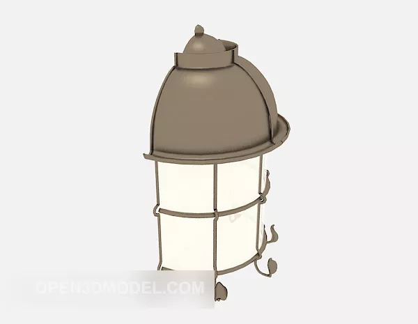 European Aisle Wall Lamp 3d model European Aisle Wall Lamp 3d model