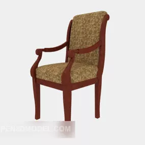 European Armchair 3d model