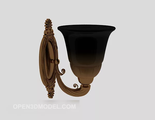 European Bedroom Wall Lamp 3d model European Bedroom Wall Lamp 3d model