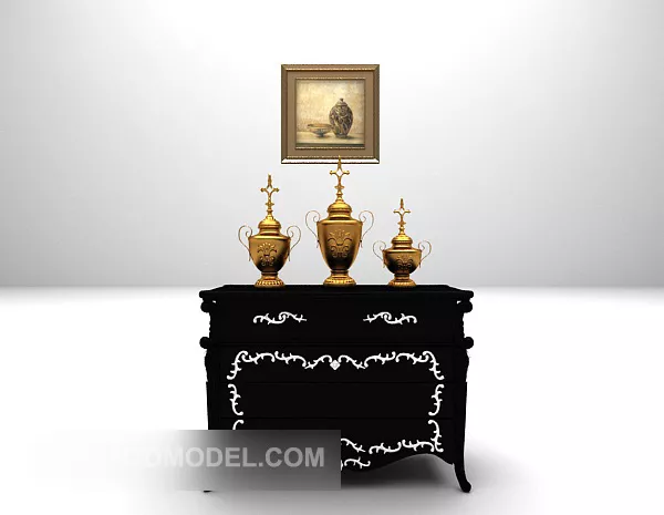 Porcelain Vase Bowl 3d model