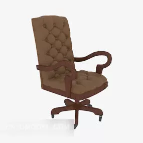 European Boss Office Chair 3d model