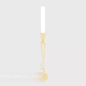 European Candle Stand 3d model