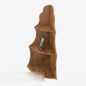European Carrier Wooden Frame 3d model