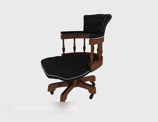 European Casual Swivel Chair 3d model European Casual Swivel Chair 3d model
