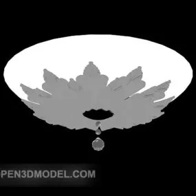 European Ceiling Lamp 3d model