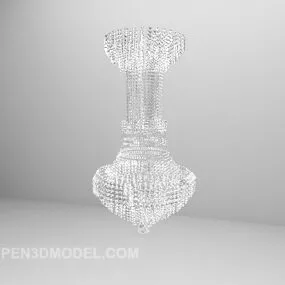 Luxury European Chandelier 3d model