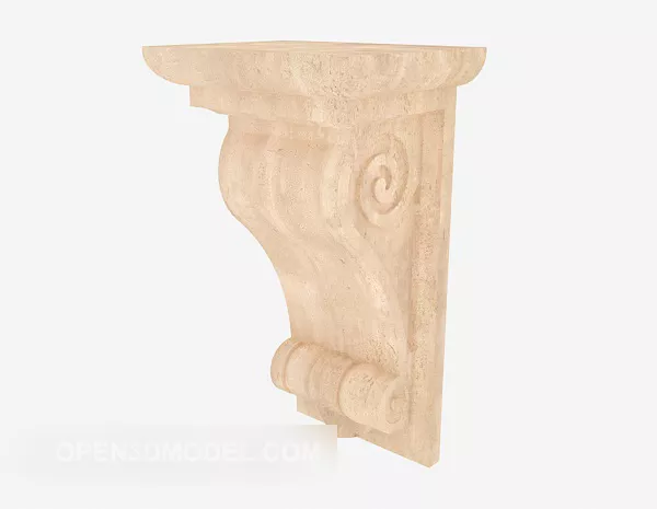 European Classic Component 3d model European Classic Component 3d model