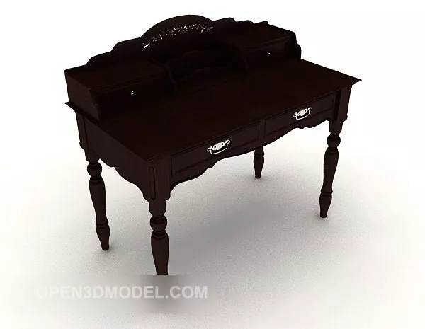 European Classical Dresser 3d model European Classical Dresser 3d model