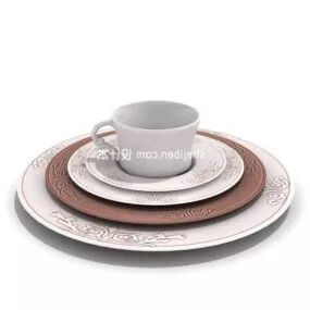 Tea Saucer 3d model