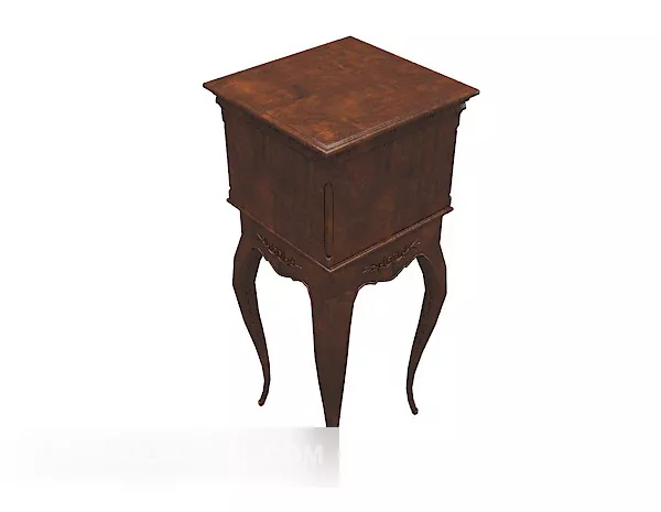 European Classical Side Table 3d model European Classical Side Table 3d model
