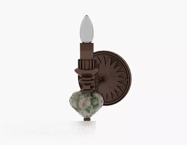 European Classical Style Wall Lamp 3d model European Classical Style Wall Lamp 3d model
